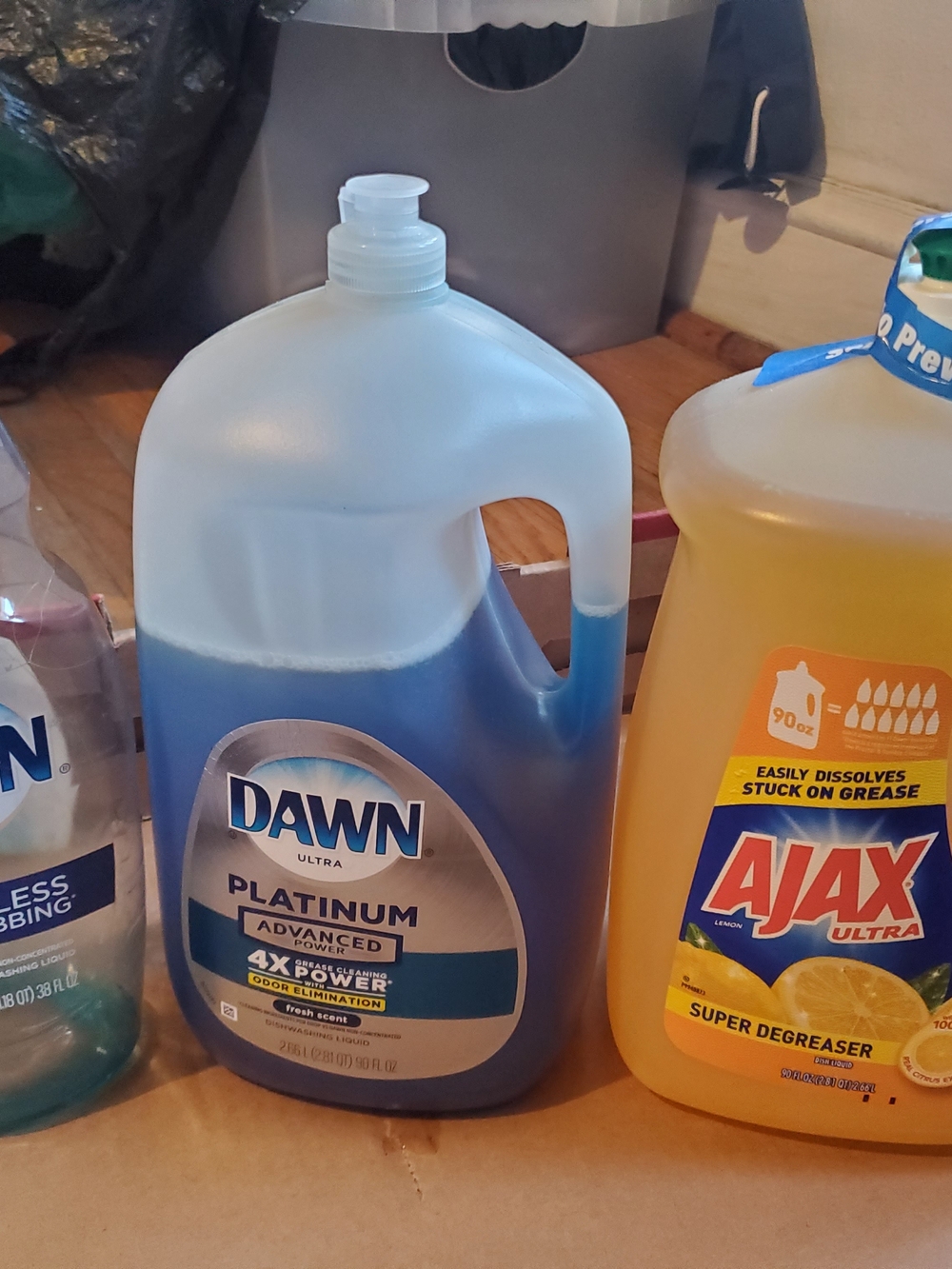 Dawn and Ajax Ultra Dish Soap Lot
Useful dish soap lot. 
one large Ajax Ultra Su